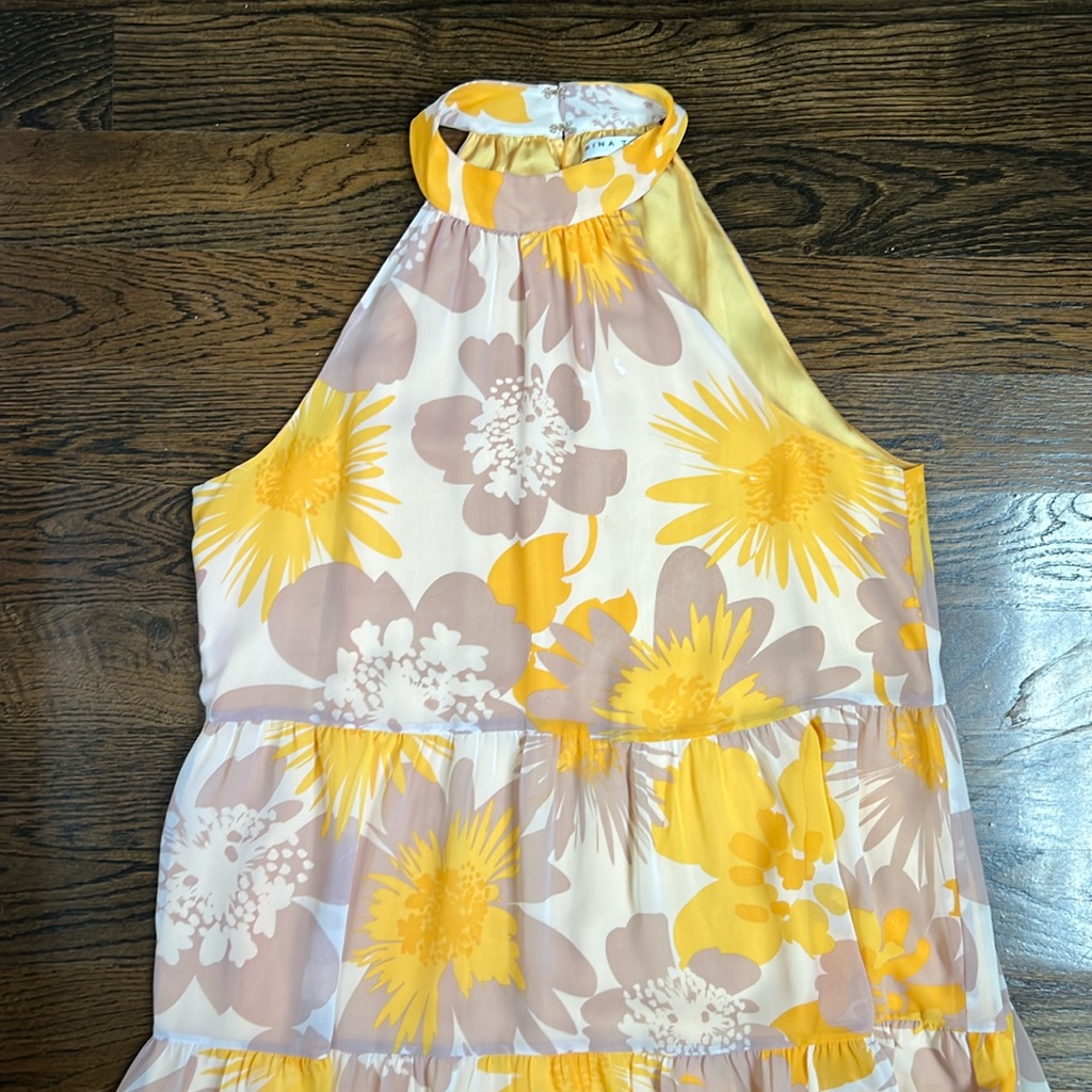 Trina Turk Sunglasses Halter Dress Size 12